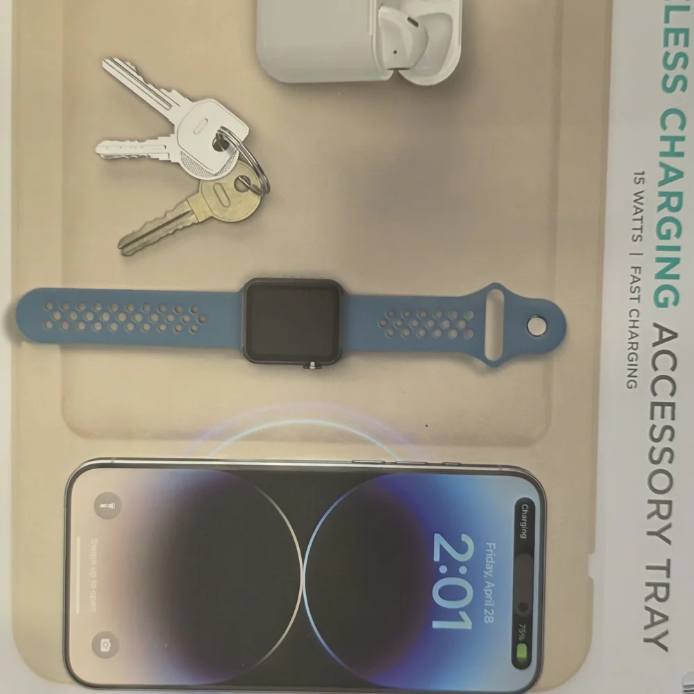 iHome Wireless Charger with Blue LED